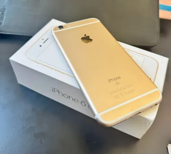 iphone 6s dourado 64gb bateria 100%