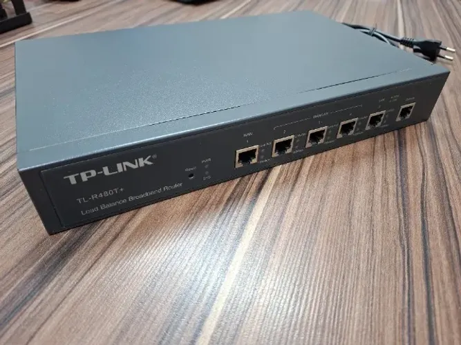 Roteador Load Balance Tp-link - 4 Portas Wan - Tl-r480t V7 (Usado)