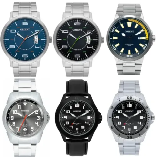Relógio Orient masculino. Novos. Nota fiscal. Valor: 250,00 reais cada. Originais.
