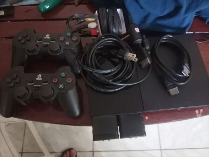 PS2 funcionando perfeitamente completo