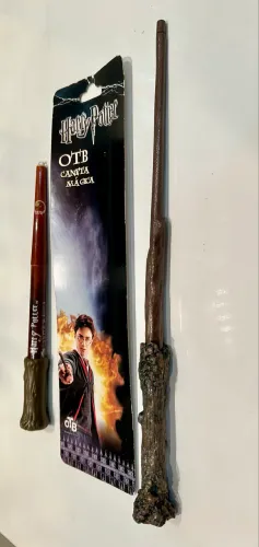 Harry Potter - Caneta mágica e varinha de feiticeiro
