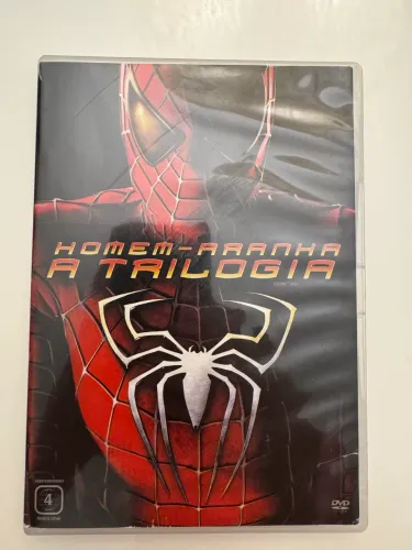  Homem-Aranha Trilogia DVD em bom estado