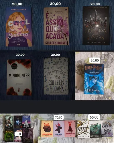 vende-se livros 