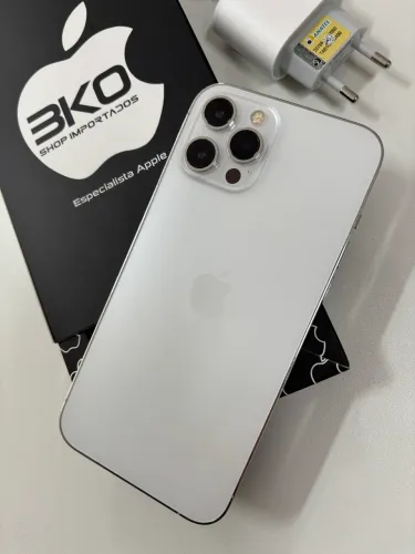 iPhone 12 Pro Max 128Gb Branco / 90 Dias Garantia / Loja Física 