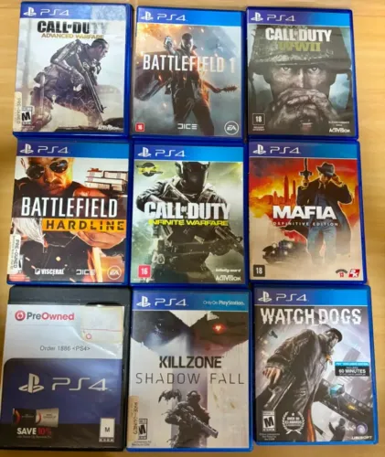 Jogos Originais PS4