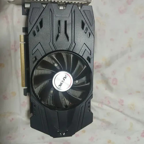 Placa video rx560 não da video