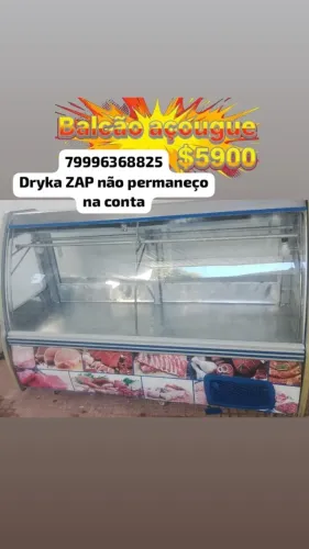 balcão expositor balcão frigotrifico