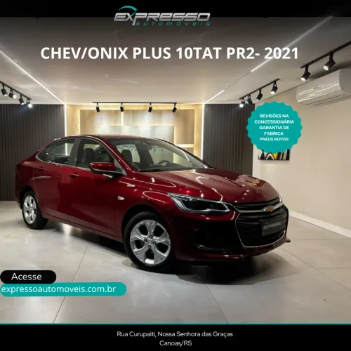 Chevrolet Onix Plus LTZ 1.0 12V TB Flex Aut. 4P 2021