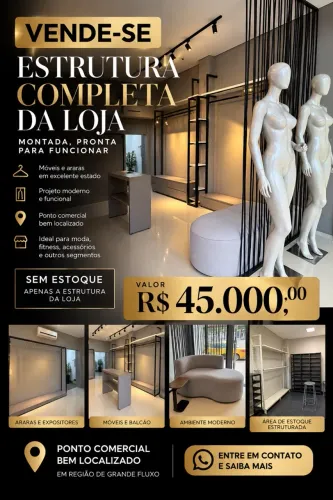 Loja de Roupa próximo ao Praia Clube (sem estoque )