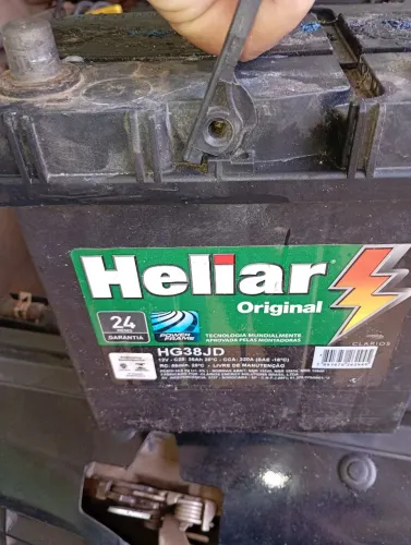 Bateria Heliar 38Ah Honda - recondicionada