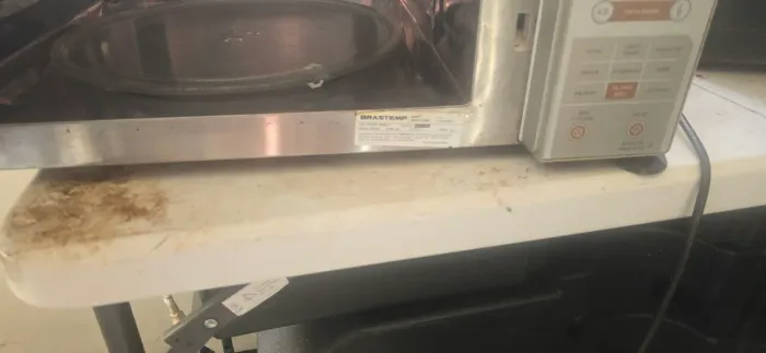 Micro-ondas brastemp inox