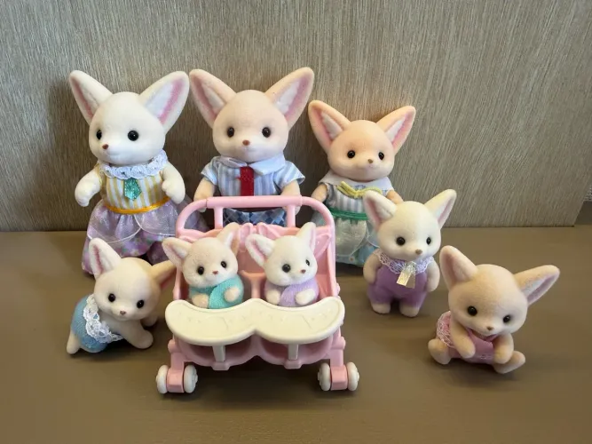 Raposas Sylvanian Families