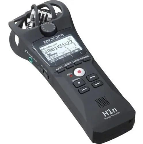 Gravador estéreo de áudio Zoom H1N