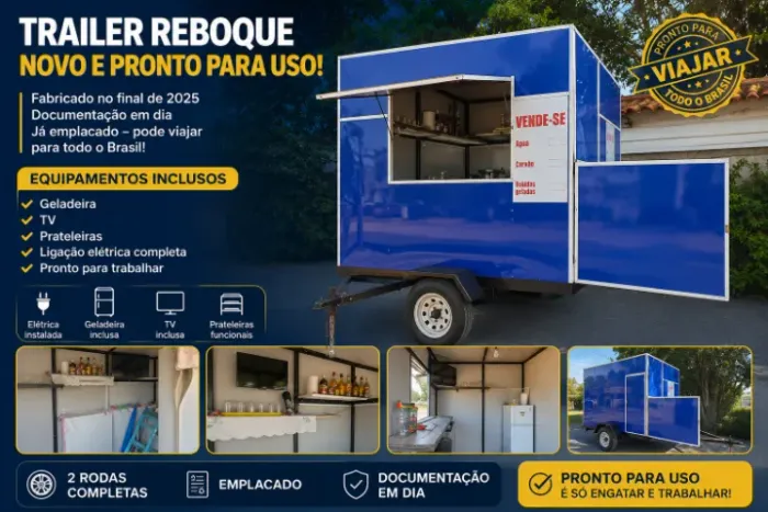 Trailer Reboque Novo