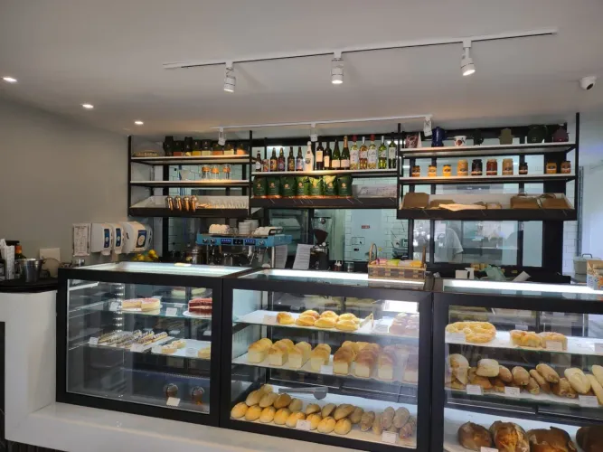 Vitrines para padaria e confeitaria