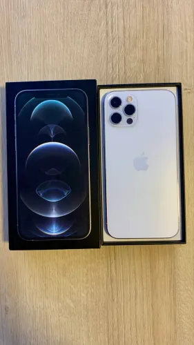iPhone 12 Pro 128GB Prateado | Bateria 100% | Câmera Genuína Apple | Na Caixa