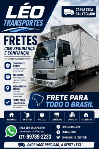 Frete intermunicipal, interestadual.