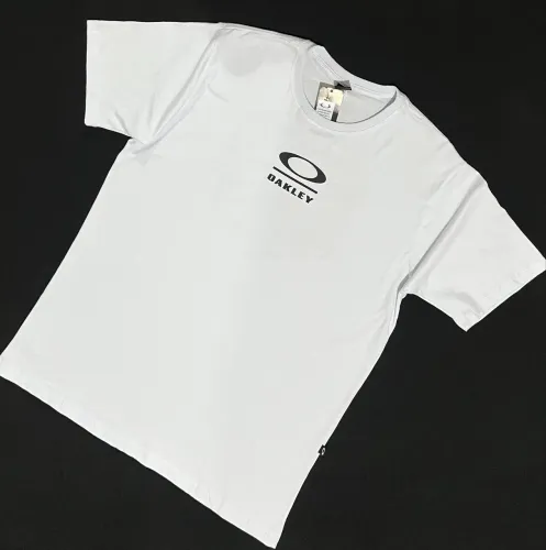 ? Camiseta Oakley Masculina Branca - Estilo Premium + Estampa Exclusiva