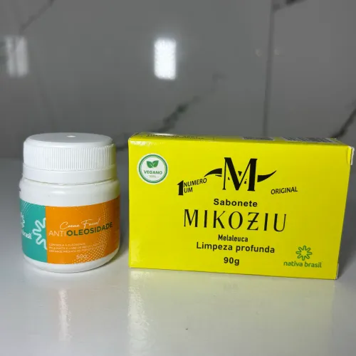 Kit Antioleosidade Sabonete e Creme Nativa Brasil