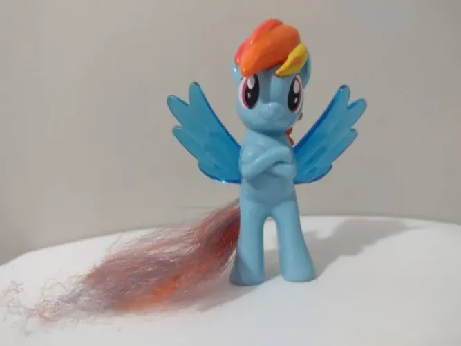 Rainbow Dash My Little Pony McDonalds 2019 Original Hasbro Happy Meal Colecionável