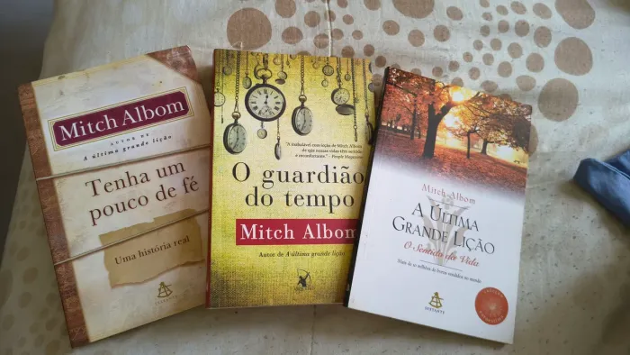 Coleção Mitch Albom - 3 Livros por R$25,00 - Super Promoção