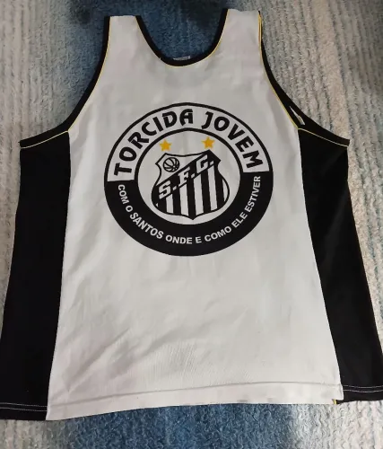 Regata antiga / raridade TORCIDA JOVEM SANTOS -Masculino
