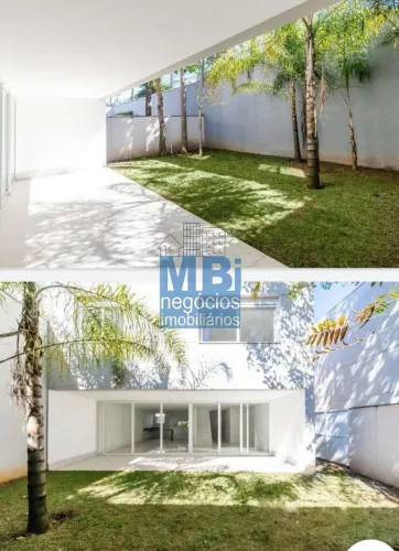 Casa em condomínio fechado, jardim e piscina privativa, 3 suítes e 5 vagas.
