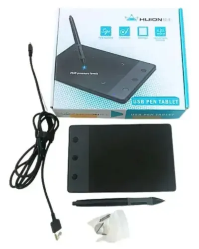 Mesa Digitalizadora Huion 420 Black Nova