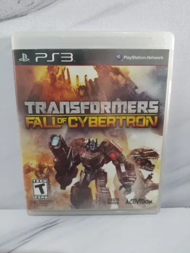 Jogo Transformers Fall of Cybertron Ps3