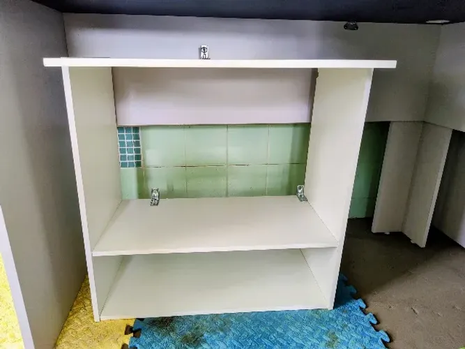 NICHO MÓDULO INTERNO ARMÁRIO PARA COZINHA 2 PRATELEIRAS