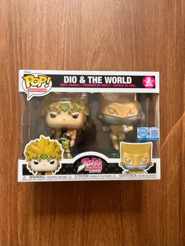 Funko Pop! DIO & THE WORLD pack 2