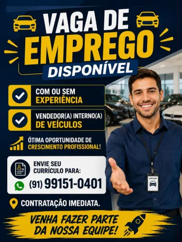 Vaga de emprego disponível 