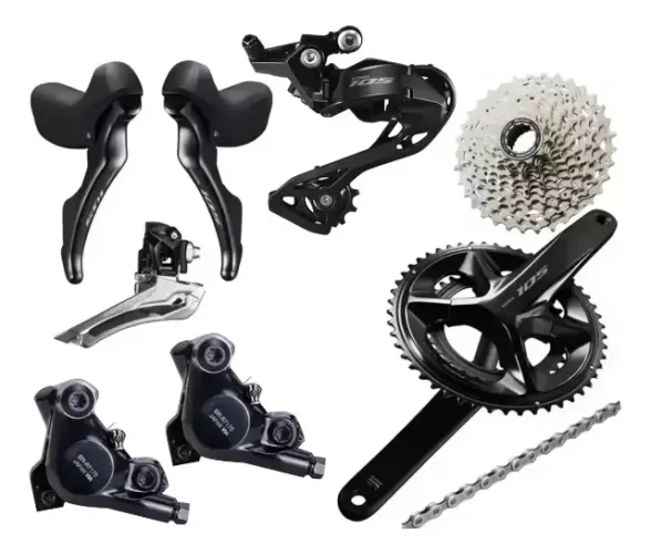 Grupo Shimano 105 R7120 12v - Hidráulico Novo