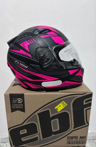 Capacete feminino EBF spark flash NOVO!!!! 