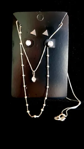 Conjunto em prata 925 #6