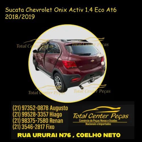 Sucata Chevrolet Onix Activ 1.4 Eco At6 20182019