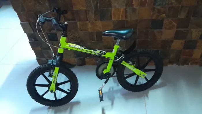 Bicicleta infantil menino