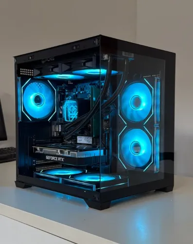 Computador Gamer Ryzen 5 5500 16gb nvme 500gb RTX 3050 6GB NOVO- Loja física