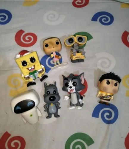 lote 7 Funkos pop originais