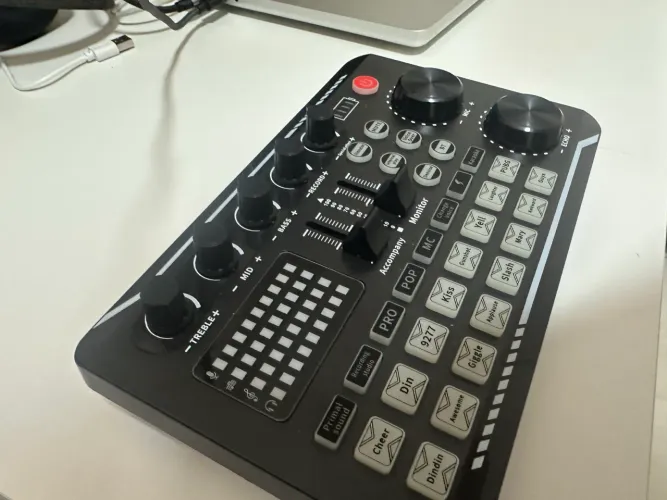 Mesa de livre stream USB audio card