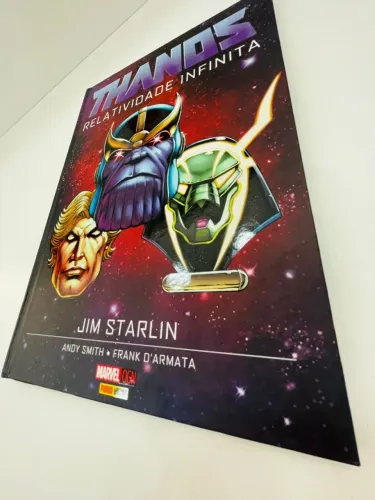 HQ THANOS - RELATIVIDADE INFINITA - MARVEL OGN CAPA DURA - PANINI 