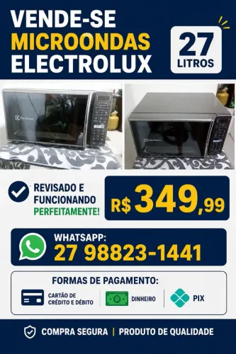 Vende-se microondas Eletrolux
