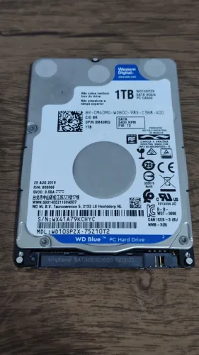Hd 1 Tera Byte West Digital WD10SPZX SATA 6GB/S PC