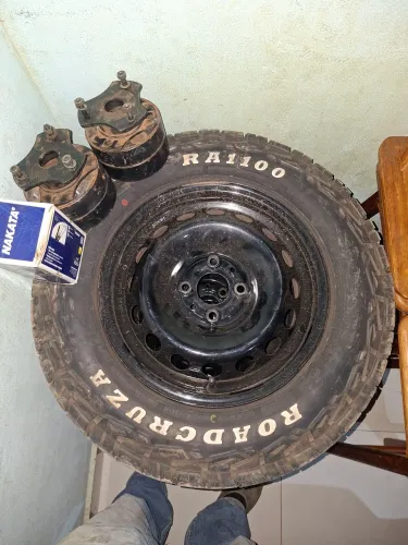 KIT OFF ROAD FIAT UNO ARO 14 PENEUS NOVOS