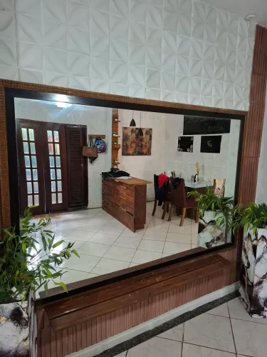 Vendo espelho com moldura