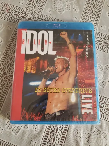 Billy Idol Blu Ray live Overdrive lacrado