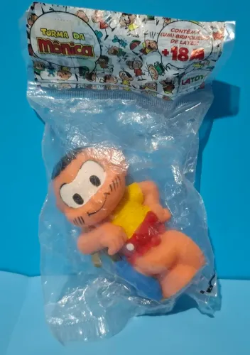 Turma da Mônica Cascão Boneco Borracha Vintage Lacrado(Leia a descrição)
