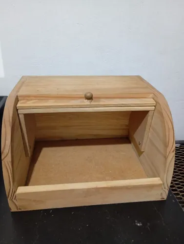 Porta Pão Bambu 30x30x20