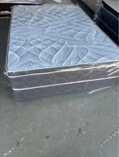 Cama box casal (novo)