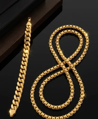 Corrente + pulseira 